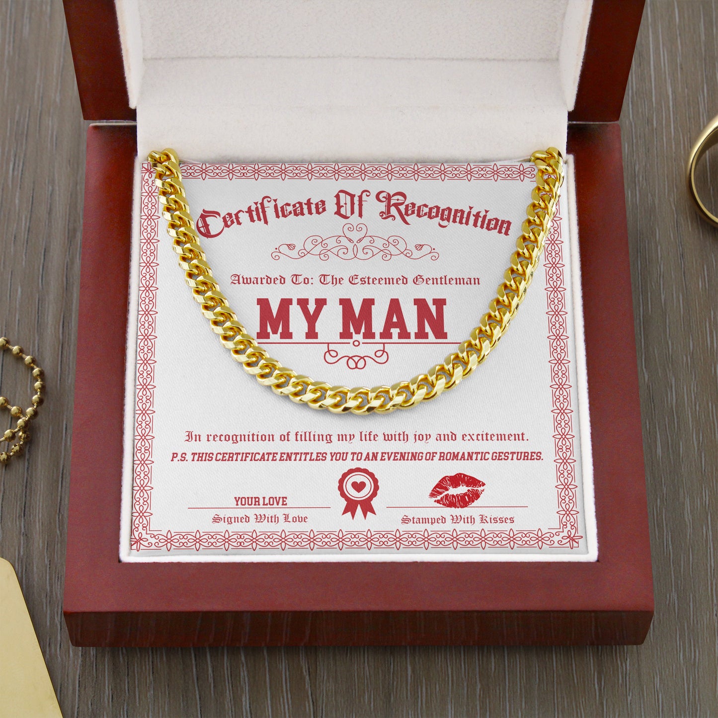 To My Soulmate My Man - Esteemed Gentleman