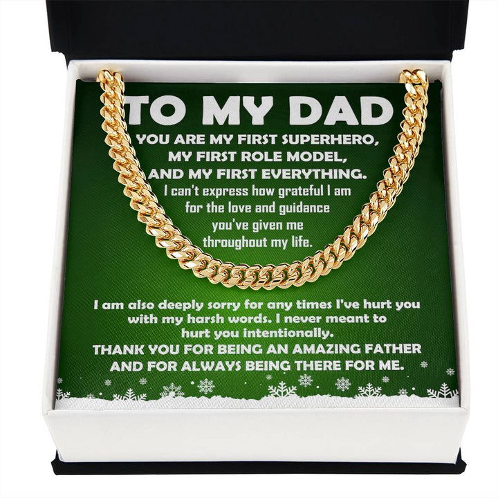 To My Dad My First Super Hero, my first role model, my first everything. gift ideas