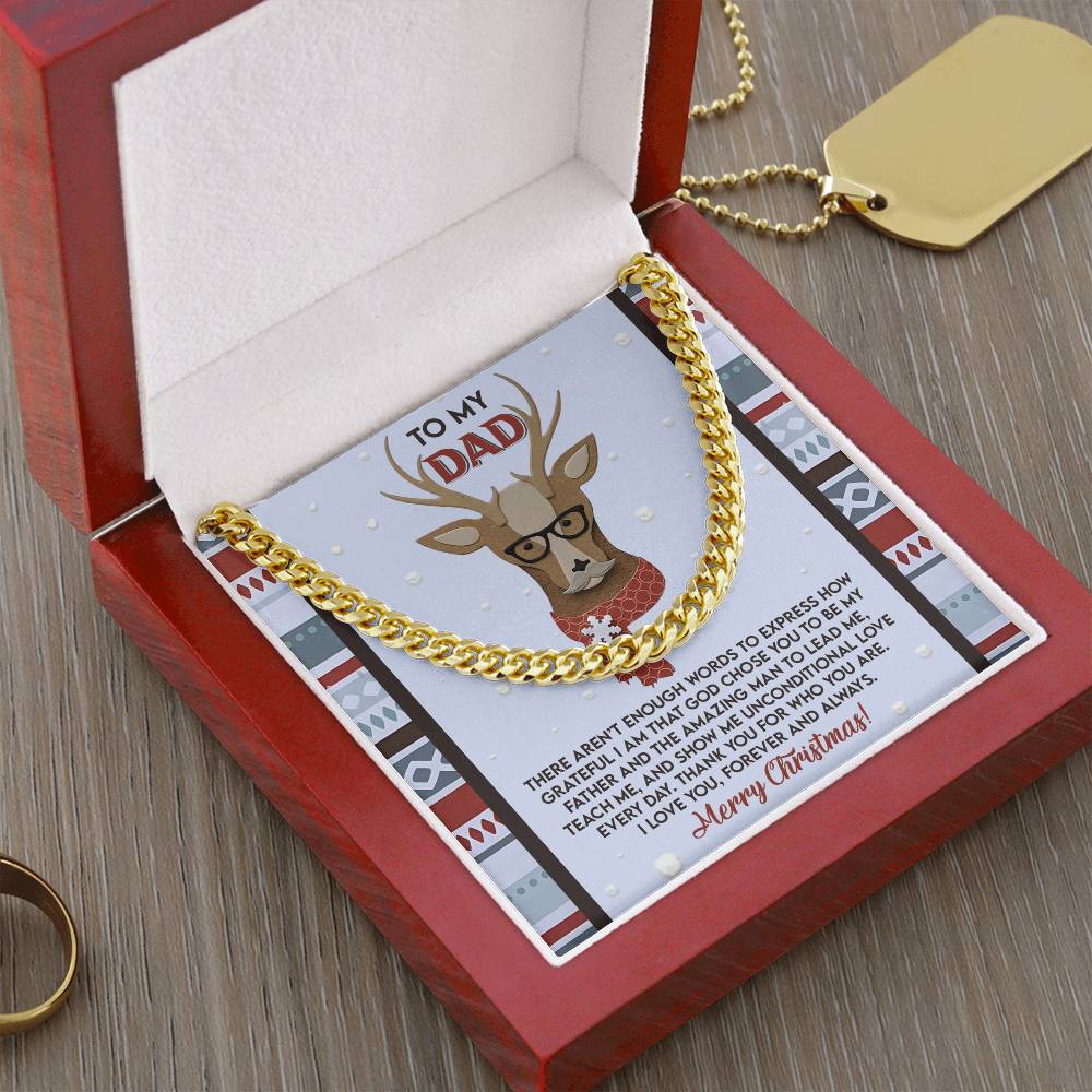 Dad-Be My Father-Cuban Chain