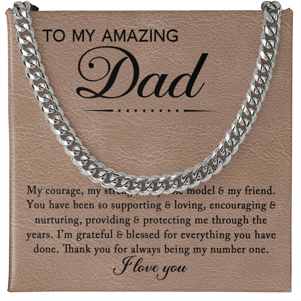 To My Amazing Dad - My Courage My Strength My Role Model, always being the number one in my heart