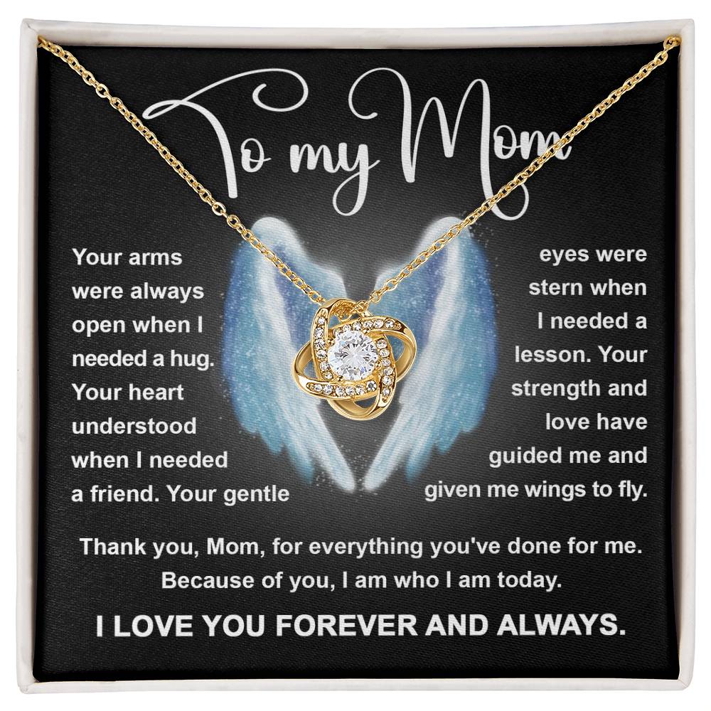 To My Mom, because of you I am who I am today, your arms always open when I nedded a hug, your heart understaood I when I needed a friend, your strenngth and love have guided me and given me the wings to fly.