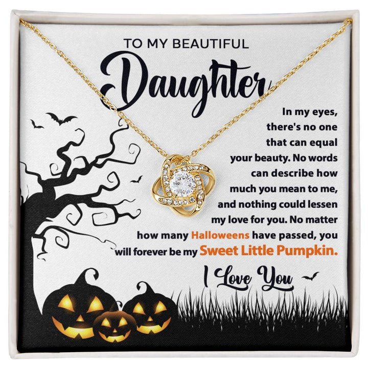 Halloween: To My Beautiful Daughter My Sweet Little Pumkin