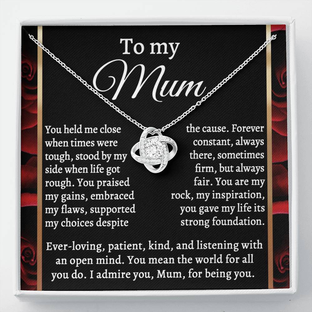 To My Mum - ever loving, patient, kind, listening with an open mind, you gave my life its strong foundation