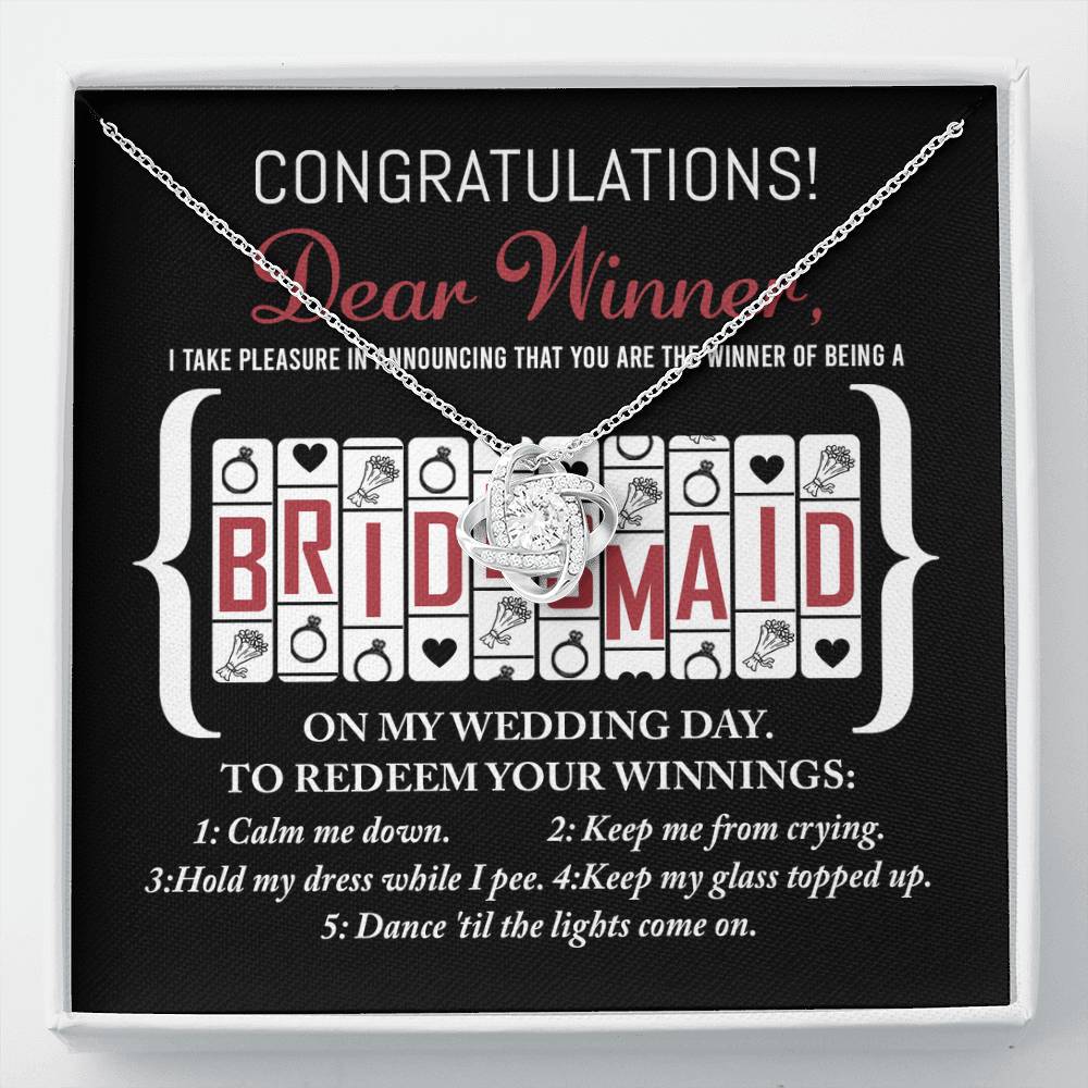 Bridesmaid-The Winner Of