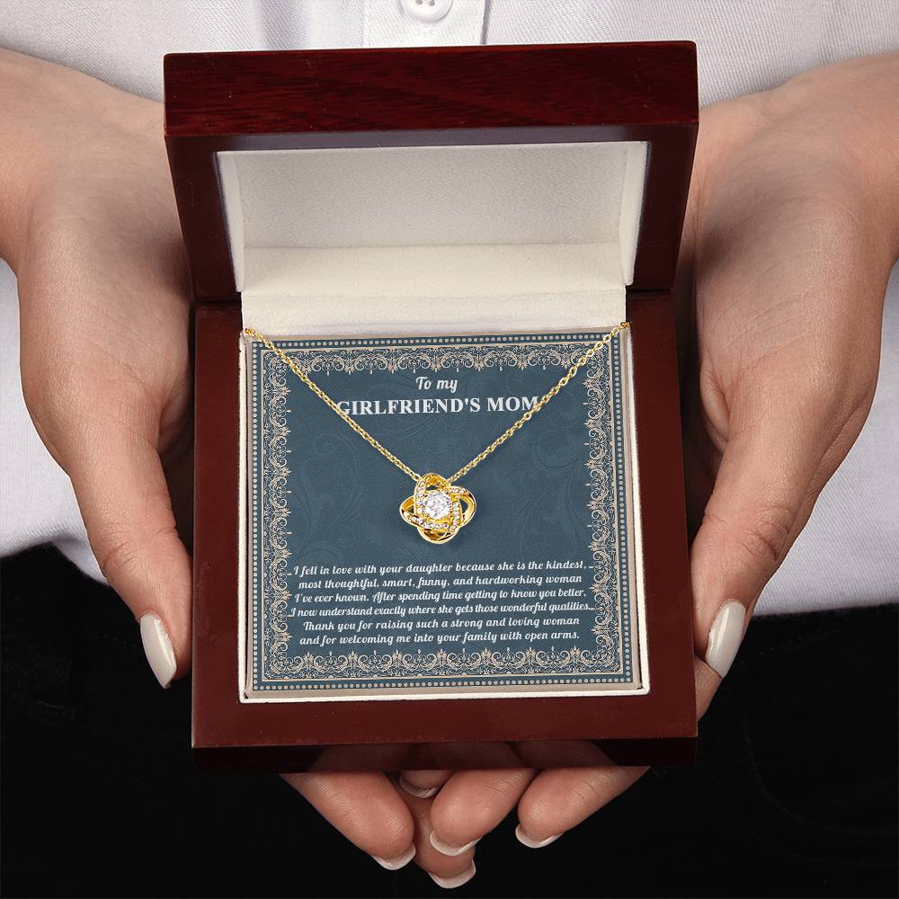 To My Girlfriend's Mom, thank you for raising such a strong and loving woman, and for welcoming me into your family with open arms