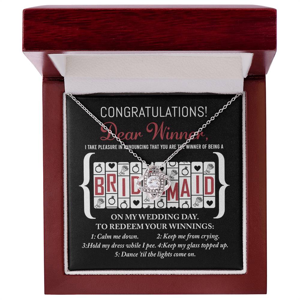 Bridesmaid-The Winner Of