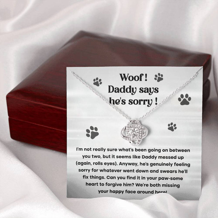 Woof! Daddy Says He's Sorry! Gift from Daughter to Mum, Gifts From Son to Mum