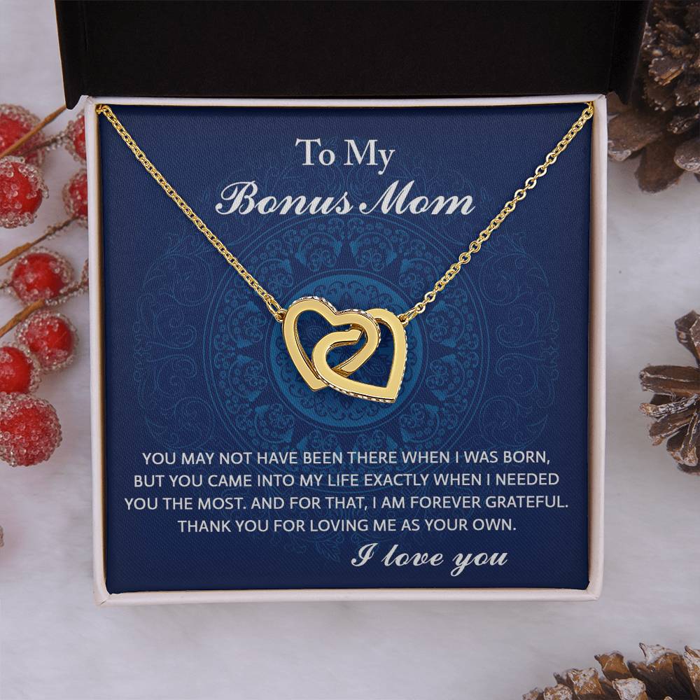 To My Bonus Mom you may not have been there when I was born, but you came into my life exactly when I needed, thank you for loving me as your own