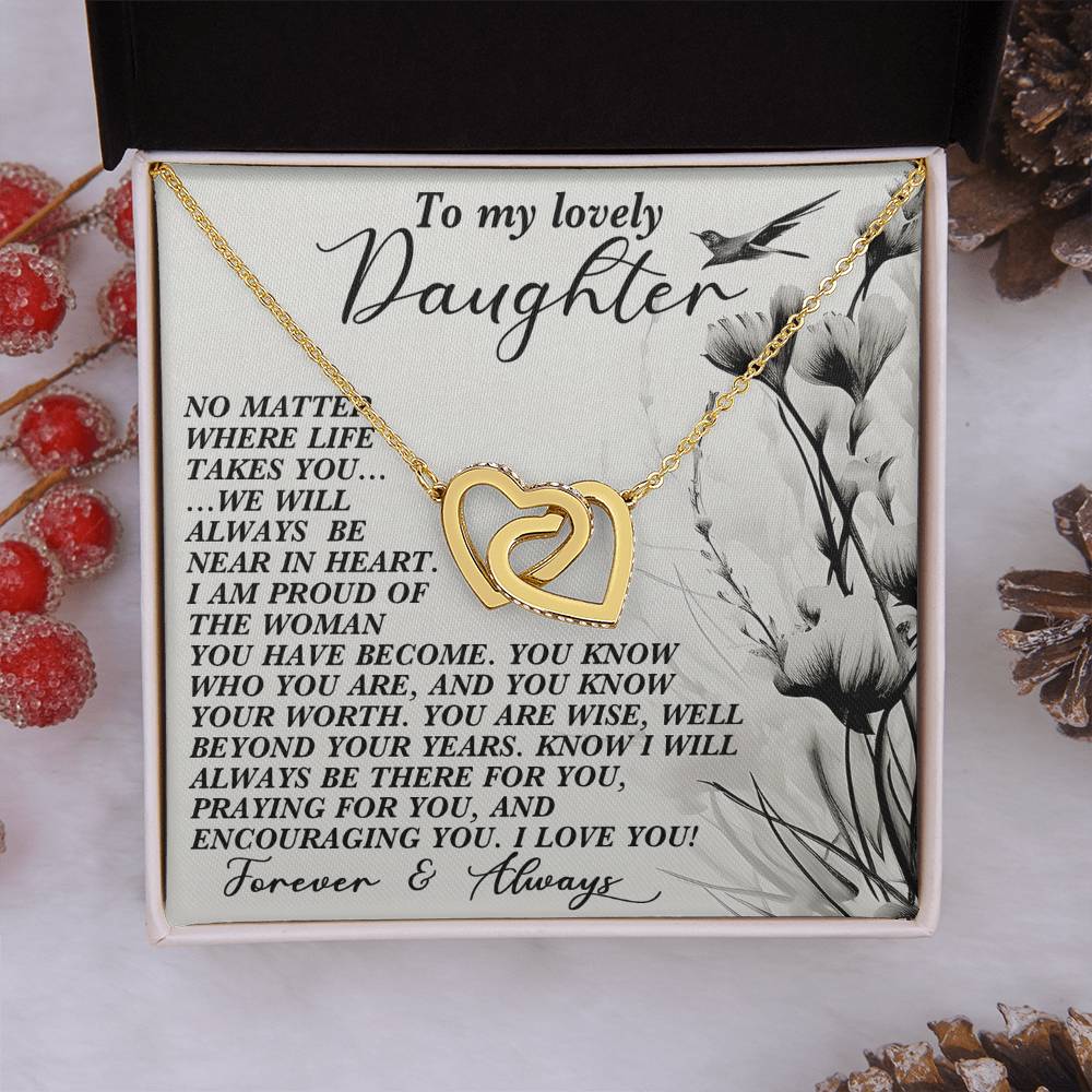To My Lovely Daughter - Heart Near