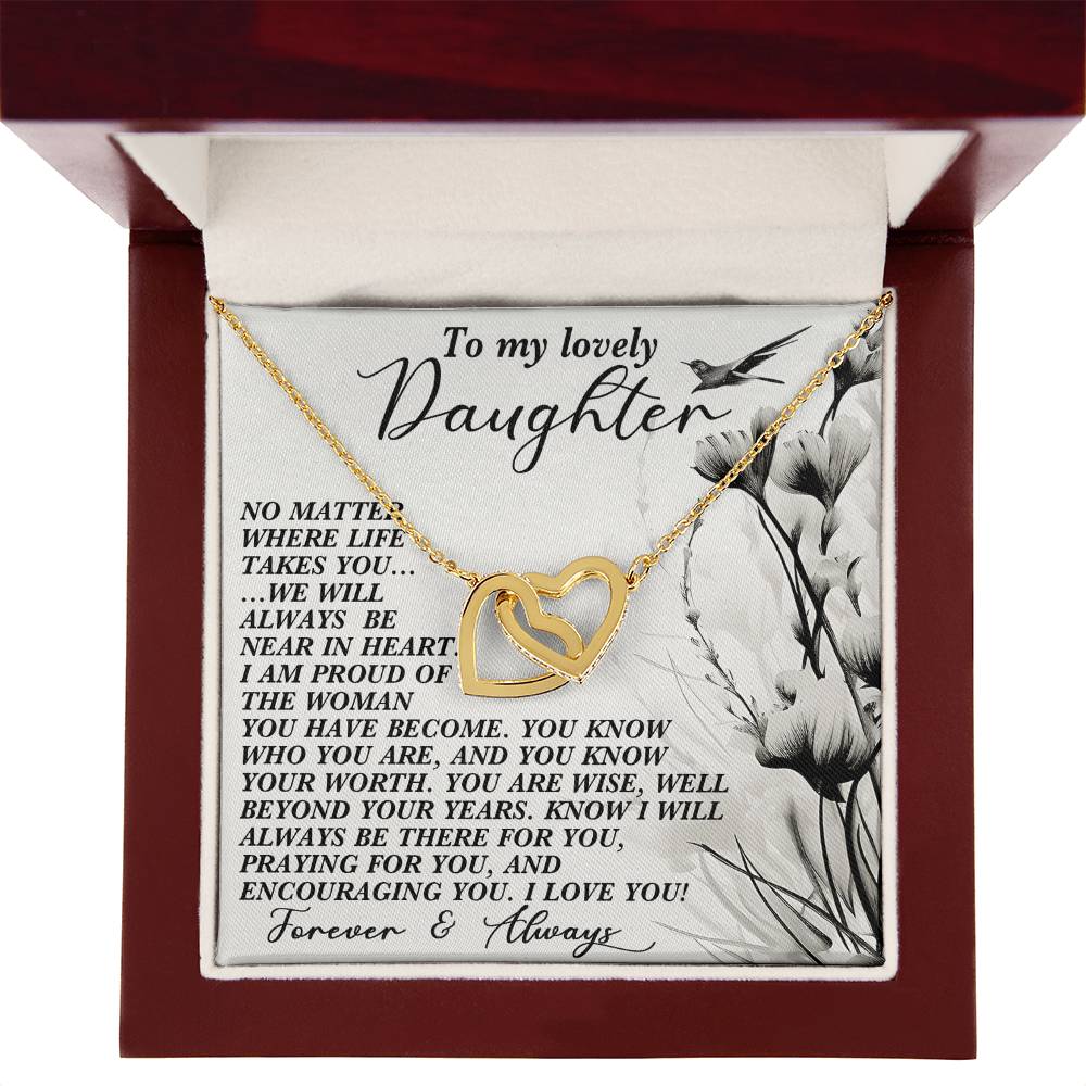 To My Lovely Daughter - Heart Near