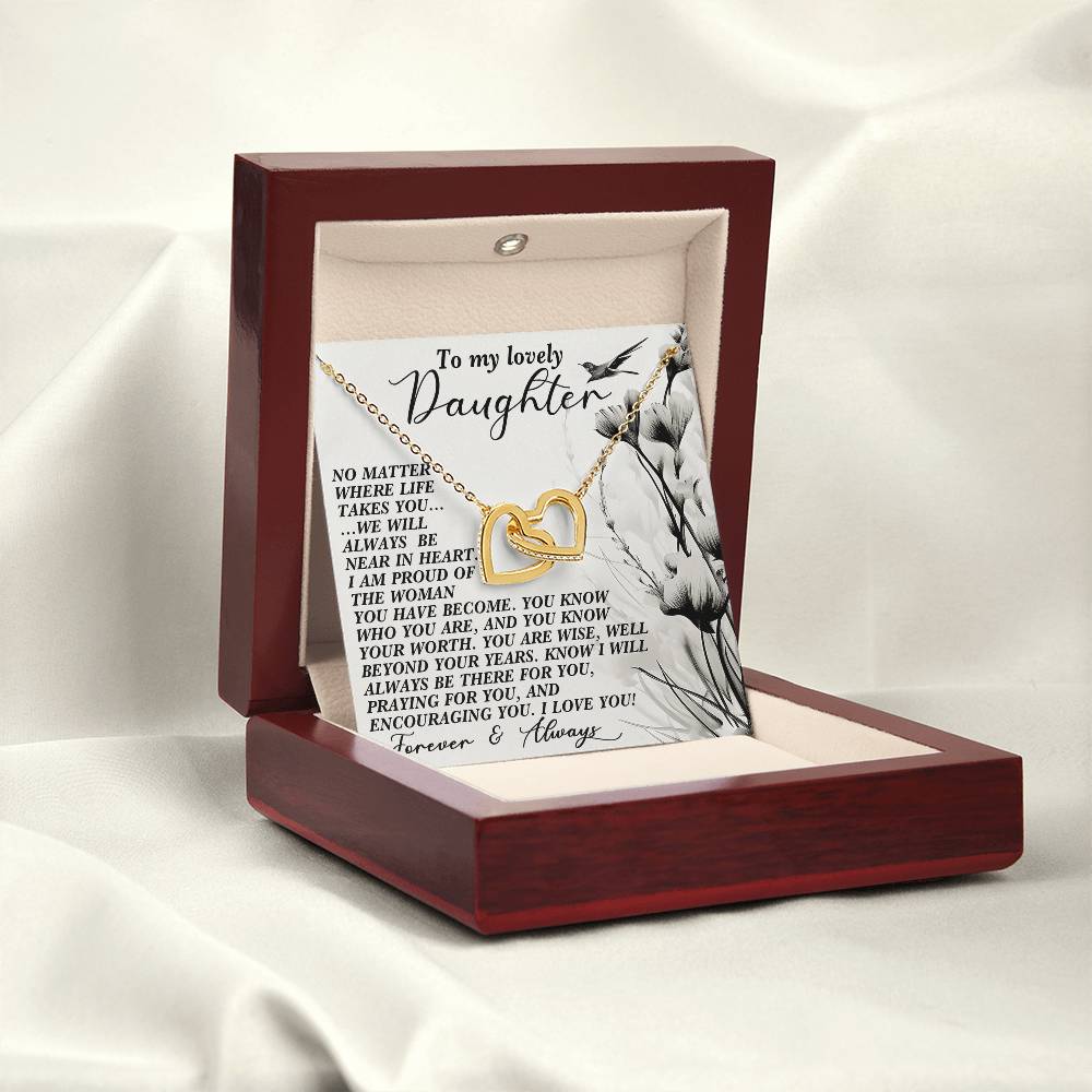 To My Lovely Daughter - Heart Near