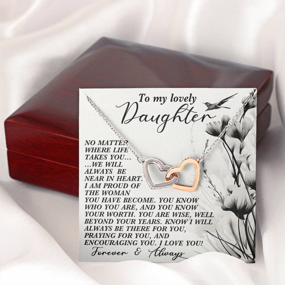 To My Lovely Daughter - Heart Near