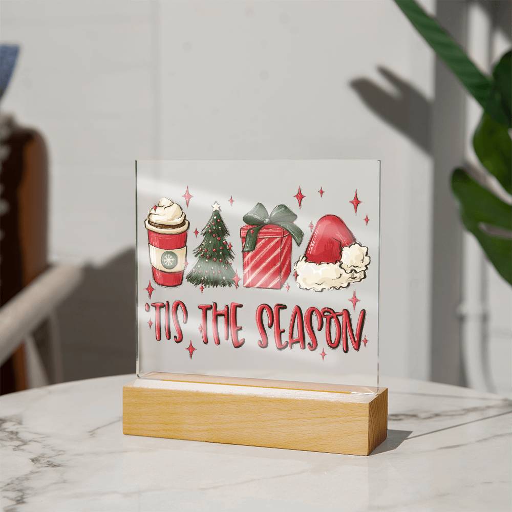 Christmas and New Year Greetings, acrylic decorative plaques, gift ideas