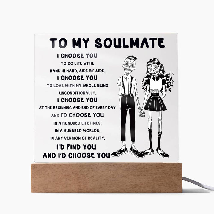 Halloween - To My SoulMate: I'd Find You And I'd Choose You