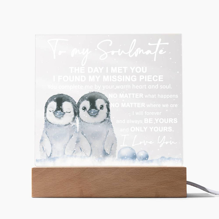 Gift To My Soulmate From Husband To Wife Gift Ideas Wife's Gift To Husband My Man Gift From Fiancé to Fiancée Anniversary Gift Wedding Gift Engagement Gift Valentine Gift
