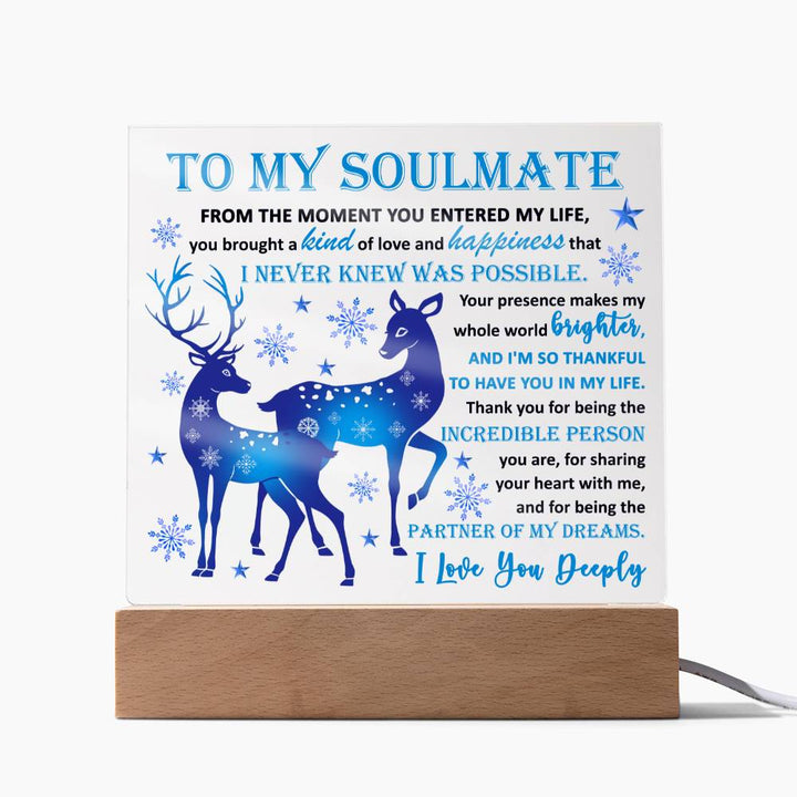 Gift To My Soulmate From Husband To Wife Gift Ideas Wife's Gift To Husband My Man Gift From Fiancé to Fiancée Anniversary Gift Wedding Gift Engagement Gift Valentine Gift Christmas