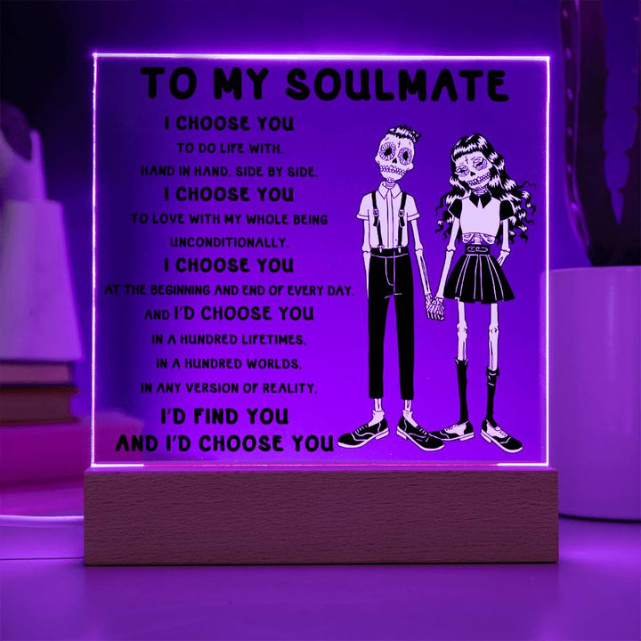 Halloween - To My SoulMate: I'd Find You And I'd Choose You