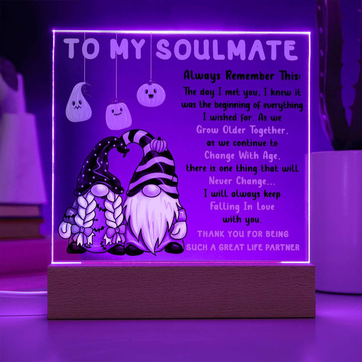 Halloween -- To My Soulmate: Growing Older Togather