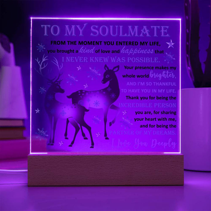 Gift To My Soulmate From Husband To Wife Gift Ideas Wife's Gift To Husband My Man Gift From Fiancé to Fiancée Anniversary Gift Wedding Gift Engagement Gift Valentine Gift Christmas