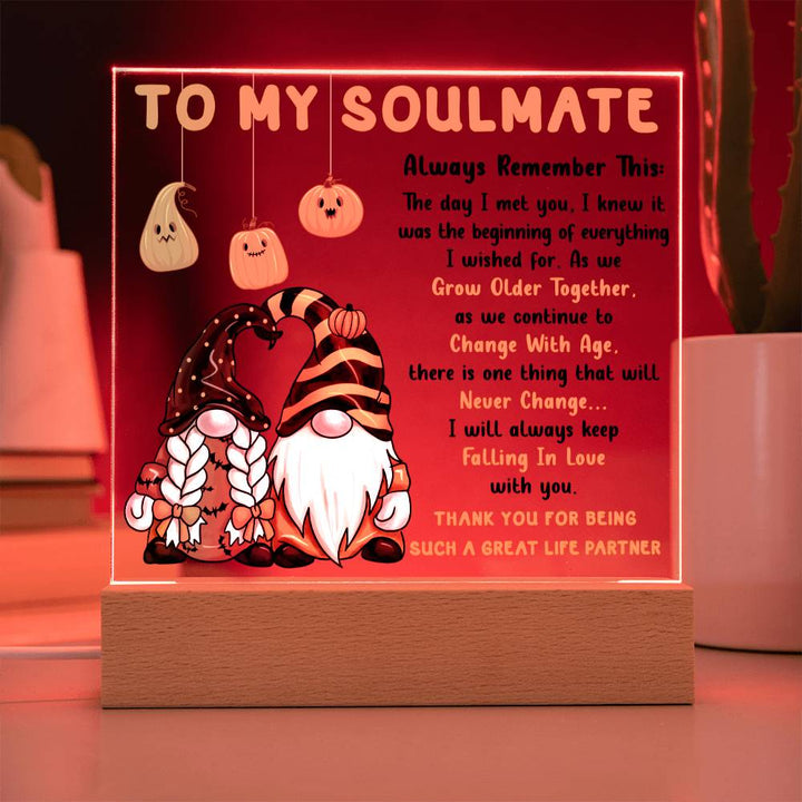 Halloween -- To My Soulmate: Growing Older Togather