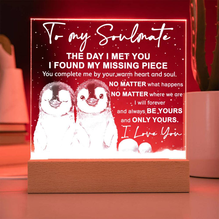 Gift To My Soulmate From Husband To Wife Gift Ideas Wife's Gift To Husband My Man Gift From Fiancé to Fiancée Anniversary Gift Wedding Gift Engagement Gift Valentine Gift