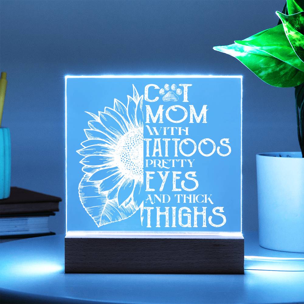 Cat Mom Tattoos, Gift Ideas, Xmas, Christmas, Decorative plaques, Celebrations, parties, thanksgiving