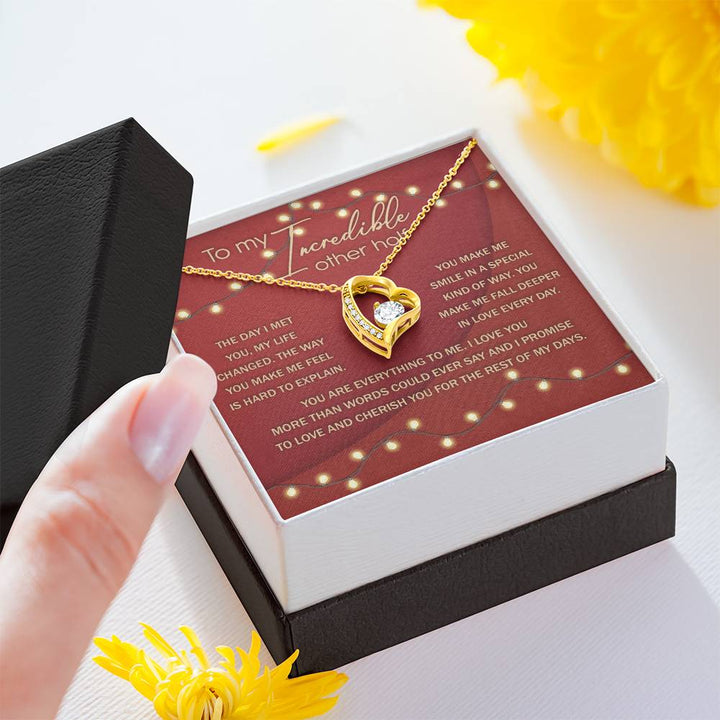 To My The Other Half, Soulmate Gifts for Women Men, Anniversary Valentine Gift for Soulmate, My Soulmate Necklace, Necklace For Wife From Husband, Birthday Gifts For Wife, Birthday Gifts For Soulmate, Wife Birthday Gift Ideas, Wedding, New Baby