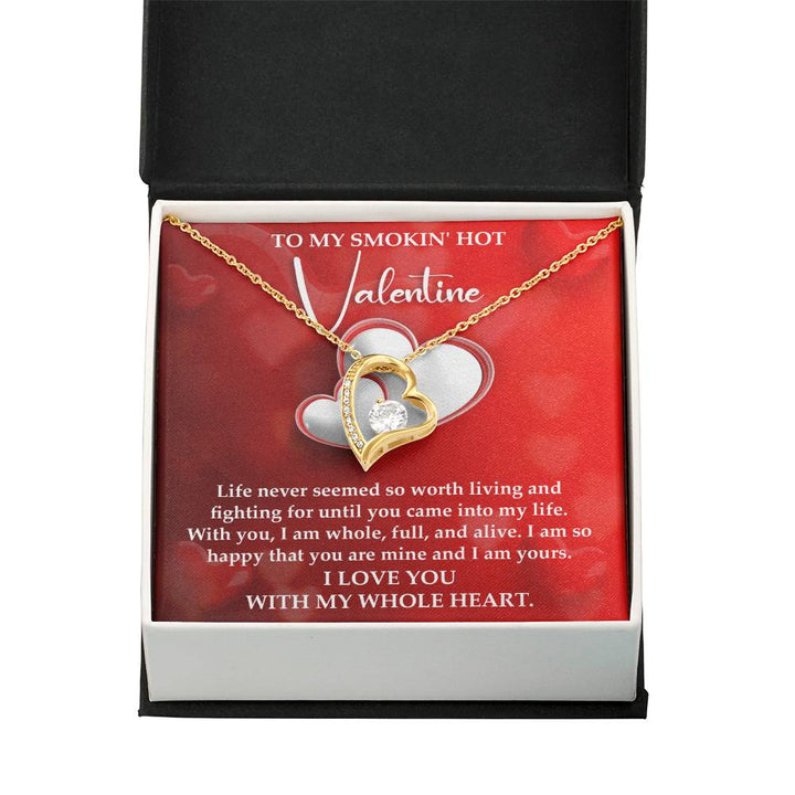 To My Smokin Hot Valentine, Soulmate Gifts for Women Men, Anniversary Valentine Gift for Soulmate, Necklace For Wife From Husband, Soulmate Gifts, Birthday Gifts For Wife, Birthday Gifts For Soulmate, Wife Birthday Gift Ideas, Wedding, New Baby