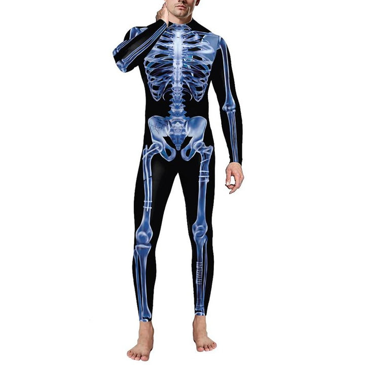 Bodysuit Skeleton Halloween Costumes