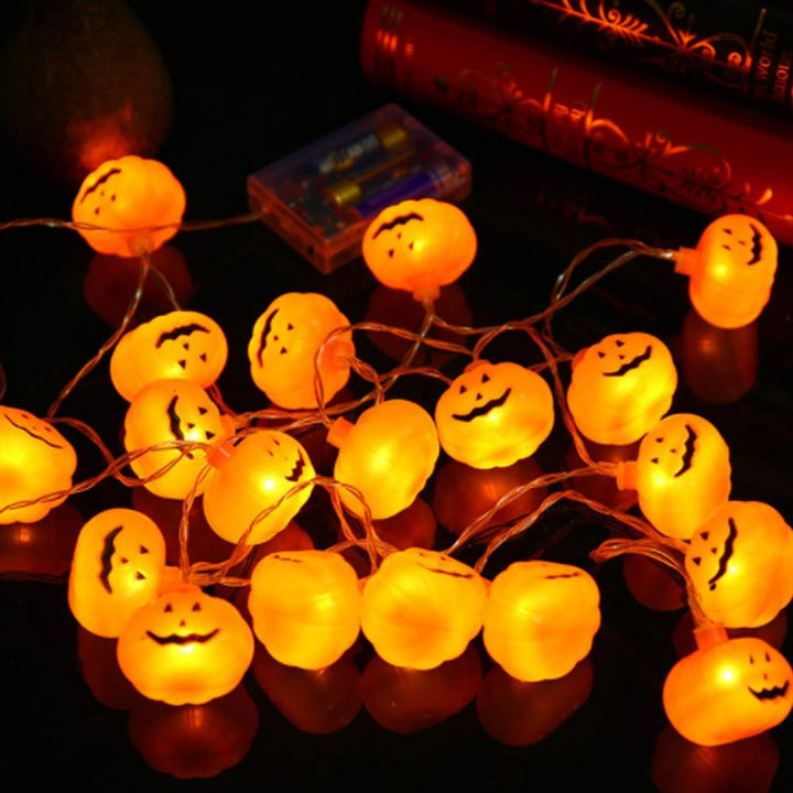 Illuminate the Night with Spooky LED String Lights - Perfect for Halloween Decor!