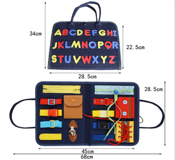 Develop your toddlers' sensory and motor skills with this all-inclusive toy set