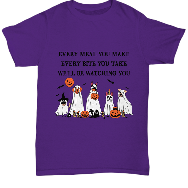 Halloween TShirt -  Funny Quotes:  We''ll Be Watching You