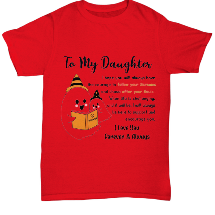 Halloween, Gift Ideas for Halloween, my daughter, my buddy, Tee, T-Shirt, Funny, Celebrate, Party