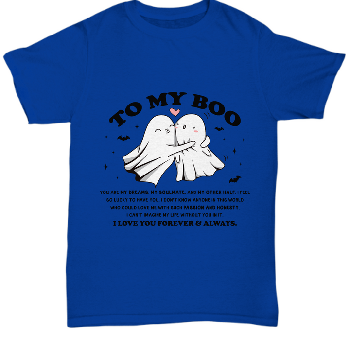 Halloween TShirt -  To My Boo: My Other Half