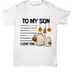 Halloween TShirt - To My Son : Incredible Son!