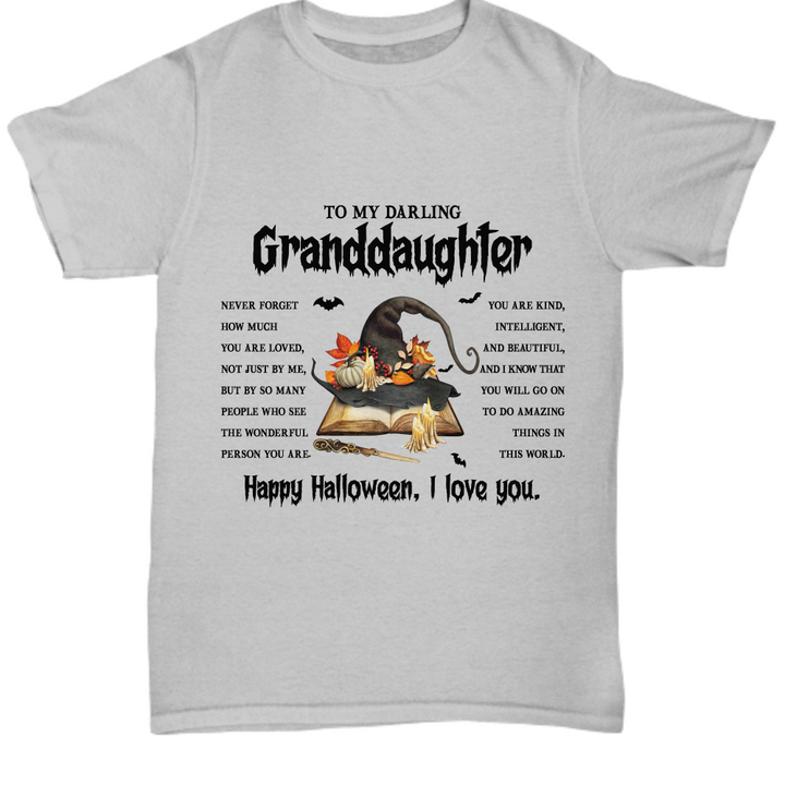 Halloween TShirts - To My Granddaugther:  The Wonderful Person