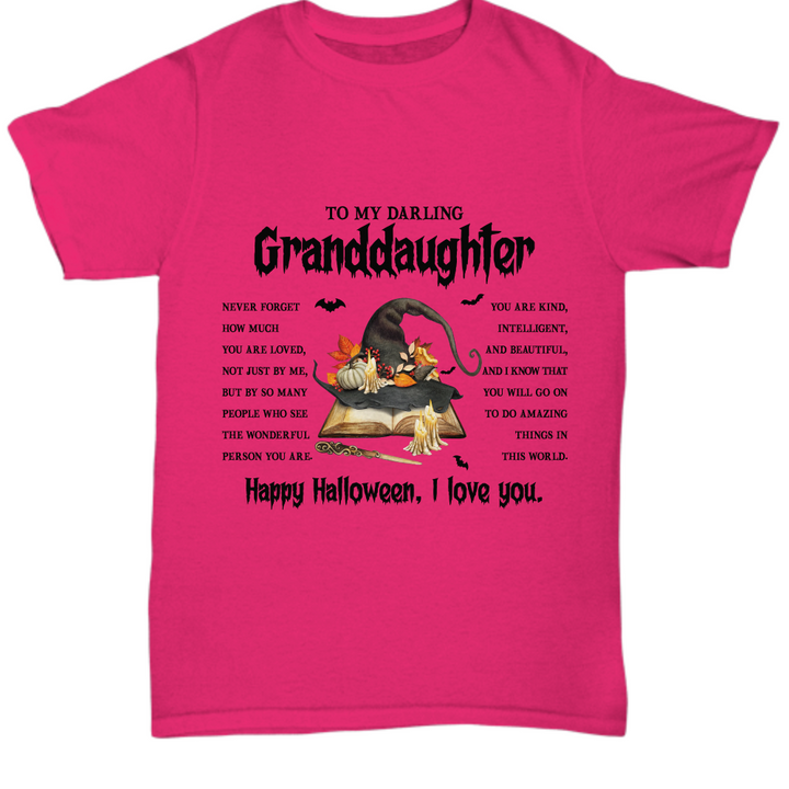 Halloween TShirts - To My Granddaugther:  The Wonderful Person