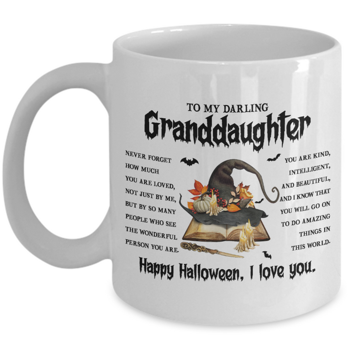 Halloween Mug - To My Granddaughter: A Wonderful Person