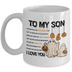 Halloween mug  -- To My Son: Incredible Son