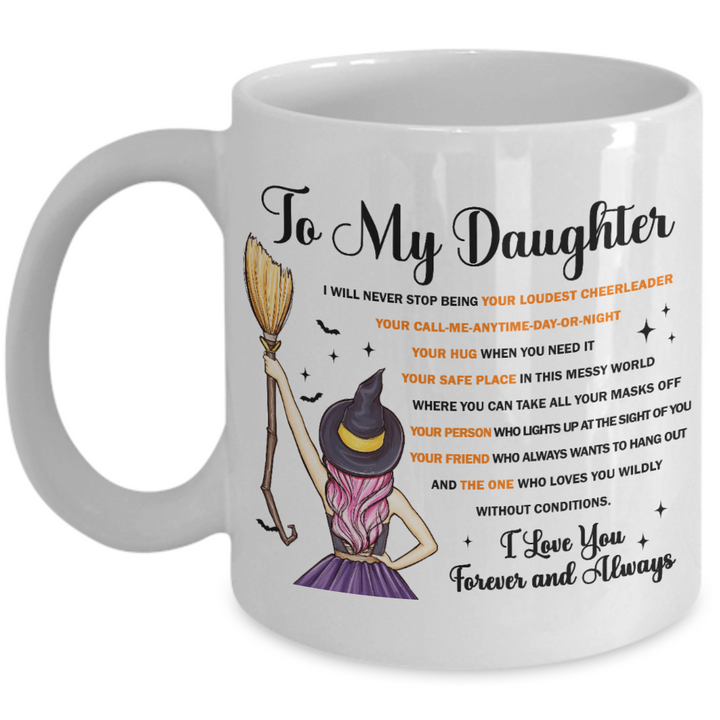 Halloween Mug -- To My Daughter:: Your Friend
