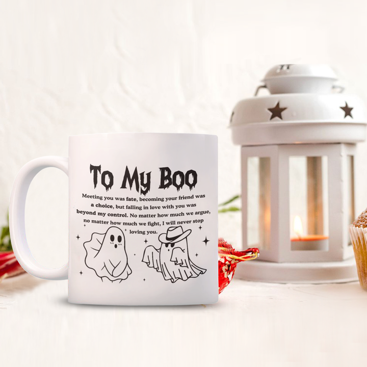 Halloween Mug - To My Boo: Meeting You