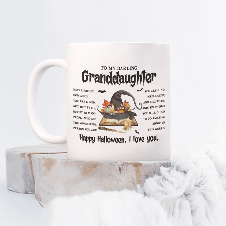 Halloween Mug - To My Granddaughter: A Wonderful Person