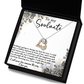 To My Soulmate I Will Keep Choosing You, Soulmate Gifts for Women Men, Anniversary Valentine Gift for Soulmate, Soulmate Necklace For Wife From Husband, Soulmate Gifts, Birthday Gifts For Wife, Birthday Gifts For Soulmate