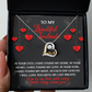 To My Beautiful Soulmate Love You Till My last Breadth Soulmate Gifts for Women Men, Anniversary Valentine Gift for Soulmate, My Soulmate Necklace, Necklace For Wife From Husband, Soulmate Gifts, Birthday Gifts For Wife, Birthday Gifts For Soulmate