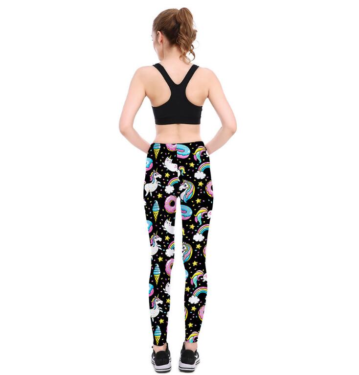 Sweet Unicorn Printed Leggings