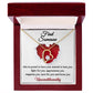 Forever Love Necklace, Find Someone Who Loves You Unconditionally, Mum Gifts to Daughter, Dad Gifts to Daughter, Gifts for Cousins, Gifts for Sister, Besties