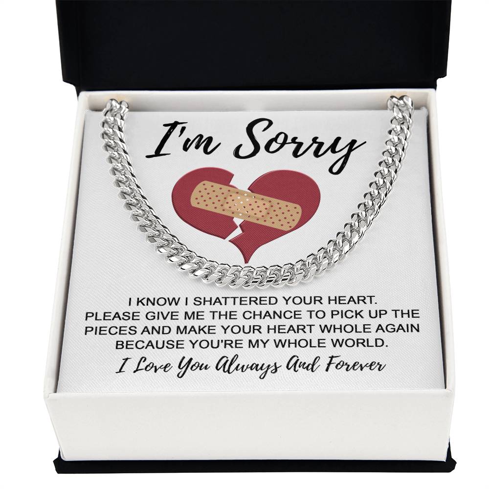 Sorry - Give Me The Chance To Pick Up The Pieces