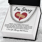 Sorry - Give Me The Chance To Pick Up The Pieces