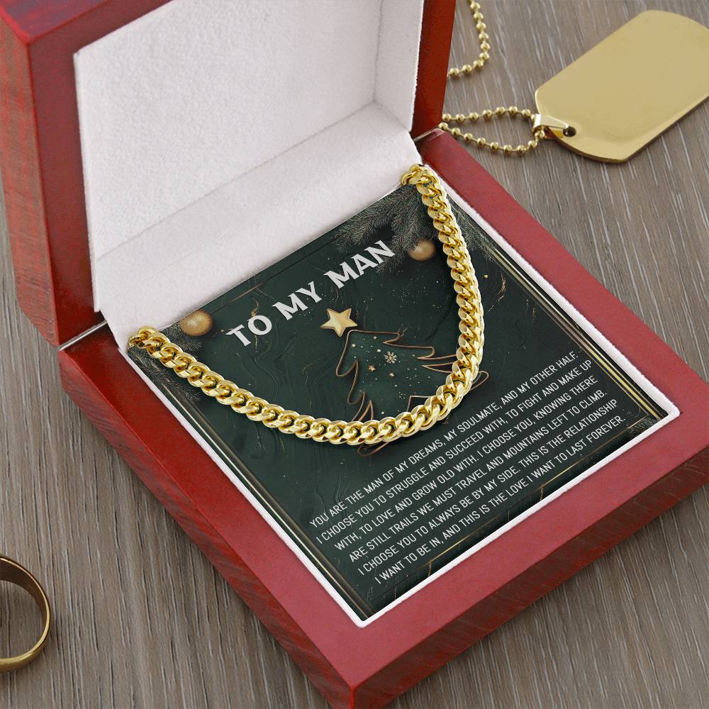 My Man-My Soulmate-Cuban Chain