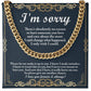 Sorry-Wish I Could-Cuban Chain